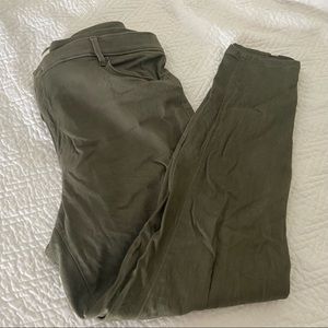 LOFT Outlet Olive Green High Rise Legging